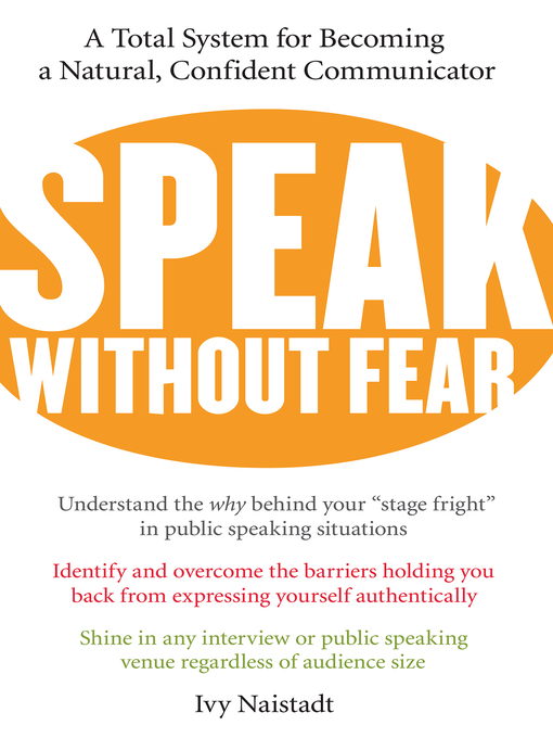 Title details for Speak Without Fear by Ivy Naistadt - Wait list